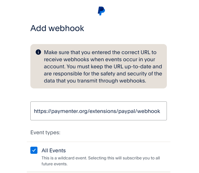 Create Webhook